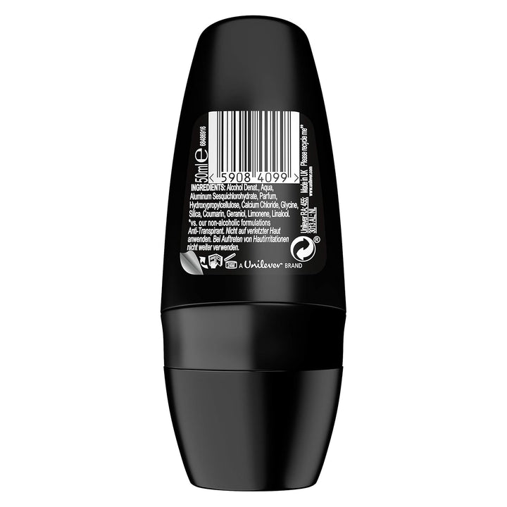 Axe Roll On Dark Temptation Deodorant für Herren, 50 ml, 6 Stück Epic Fresh, Epic Fresh