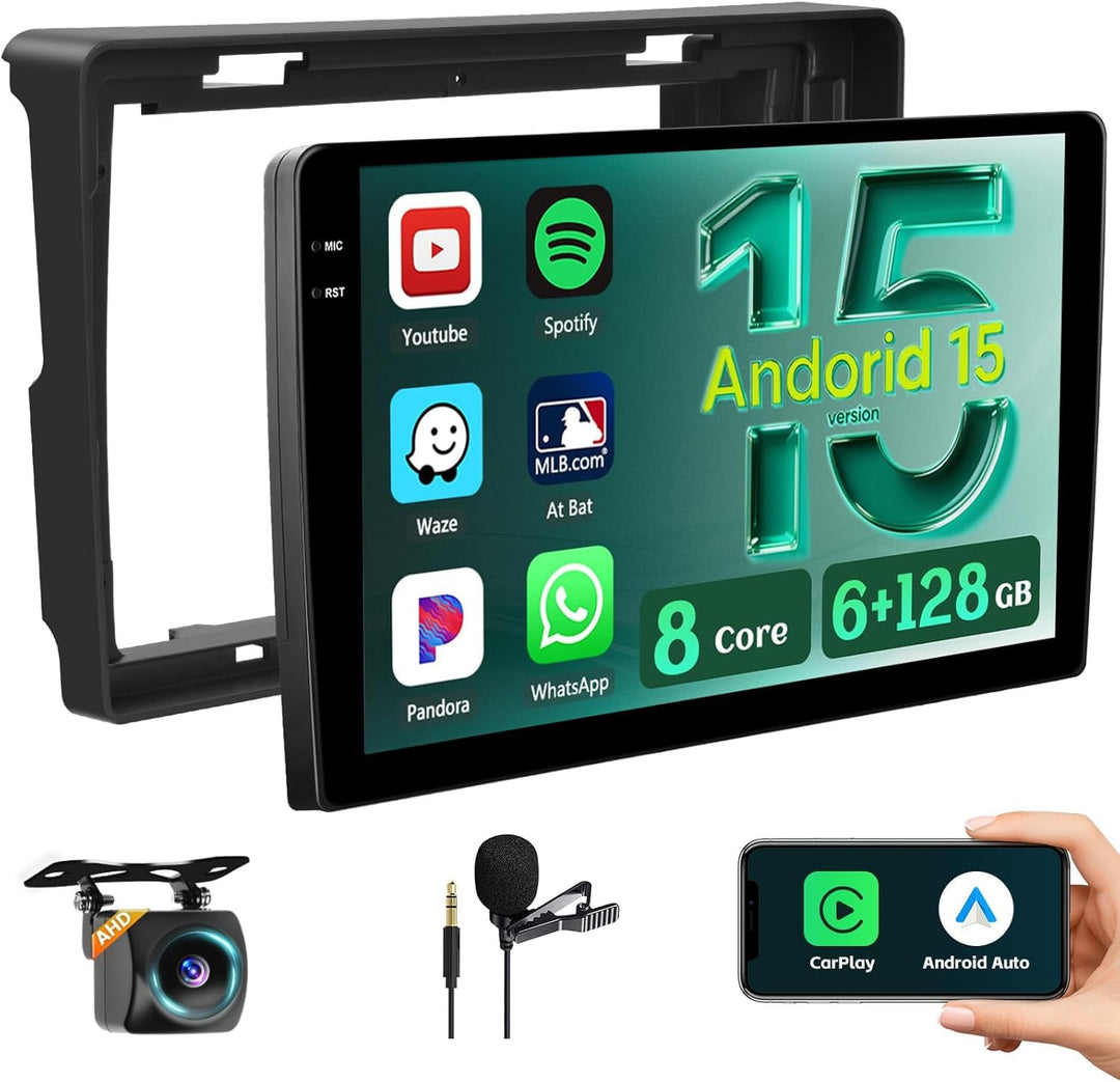 8 Core 6G+128G DSP Hikity Android 15 Autoradio für Citroen Berlingo B9 2008-2017/Peugeot Partner 200