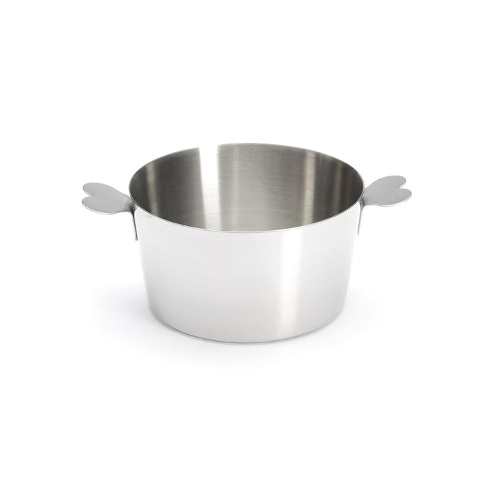 DE BUYER Charlotten-Form ohne Deckel, Edelstahl, grau, 17.6 x 15 x 9.2 cm, 17.6 x 15 x 9.2 cm