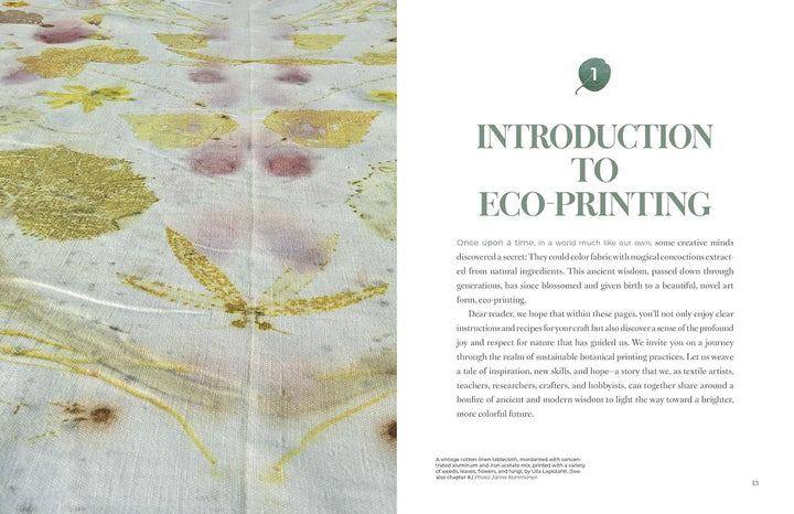 Eco-Print: The Guide to Natural Botanical Printing on Fabric, Gebundenes Buch