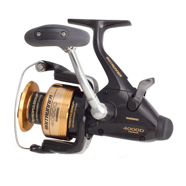 Shimano Baitrunner D Spinnrolle (4.8:1) BTR4000D, BTR4000D