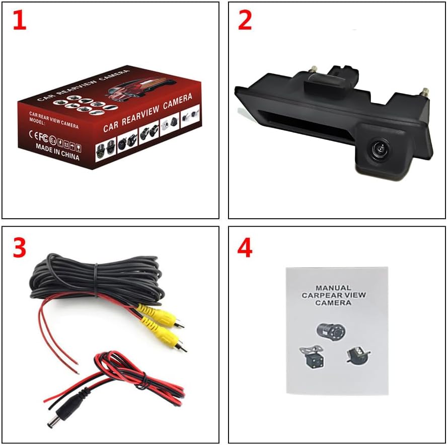 CCD HD 170° Auto Einparkkamera Rückfahrkamera für Audi A3 8V A4 B8 A5 8T A6 MK3 MK4 A7 MK1 Audi A6 M