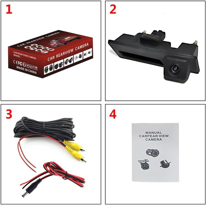 CCD HD 170° Auto Einparkkamera Rückfahrkamera für Audi A3 8V A4 B8 A5 8T A6 MK3 MK4 A7 MK1 Audi A6 M