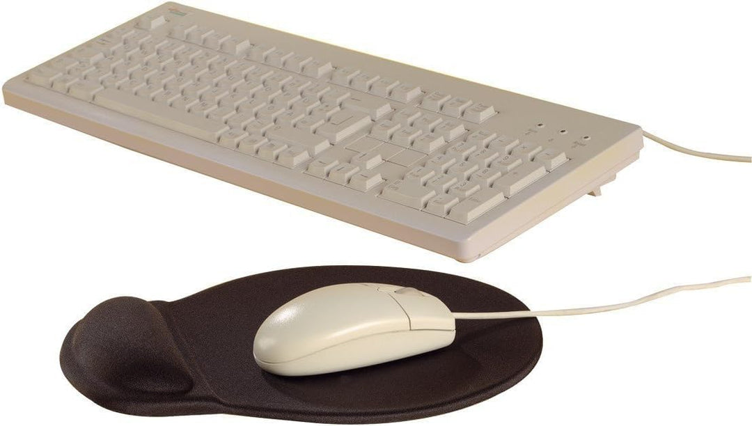 Durable Mauspad mit Handgelenkauflage (Ergotop mit Gel, 230 x 260 x 26 mm) 1 Stück, anthrazit, 57485