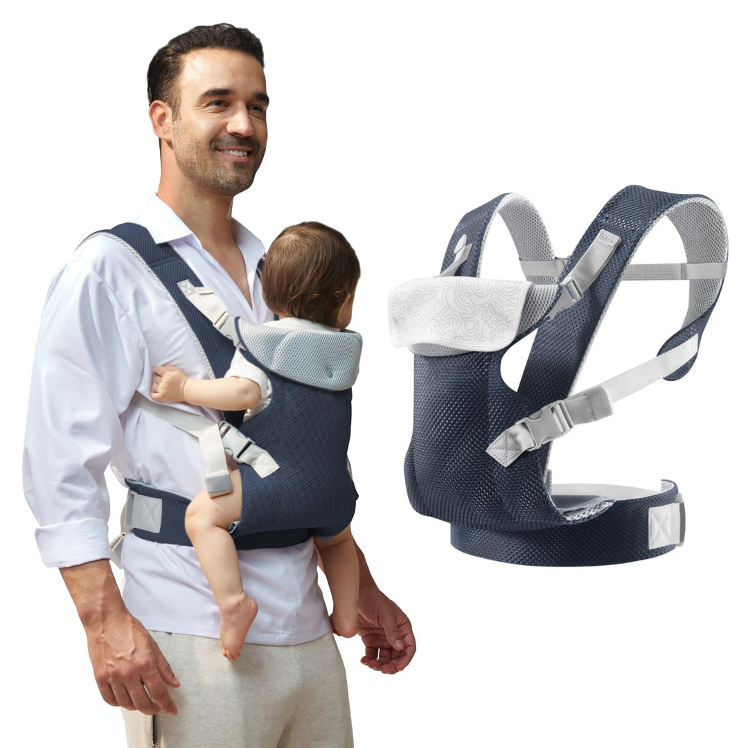 IULONEE Babytrage für Neugeborene Ergonomic Tragetaschen für Kleinkinder Babytrage ab Geburt Tragetu