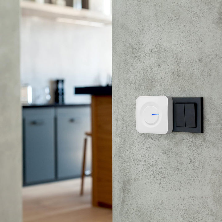 Alecto ADB30 Funk Türklingel - Kabellose kinetische Hausklingel - Batterielos - IP44 Wasserdicht - 3