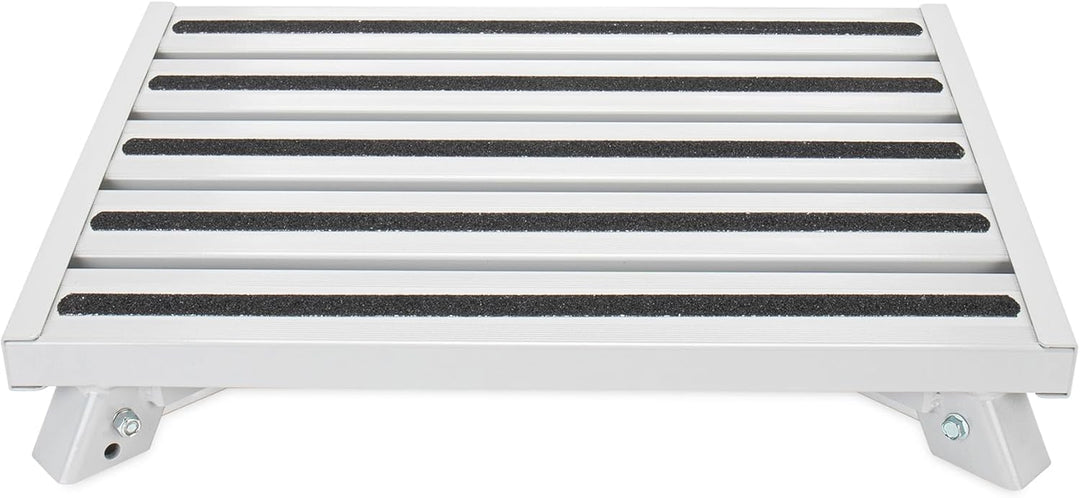 Camco 43677 Alu-Hocker mit ausklappbaren Füssen Feste Stufe, Feste Stufe