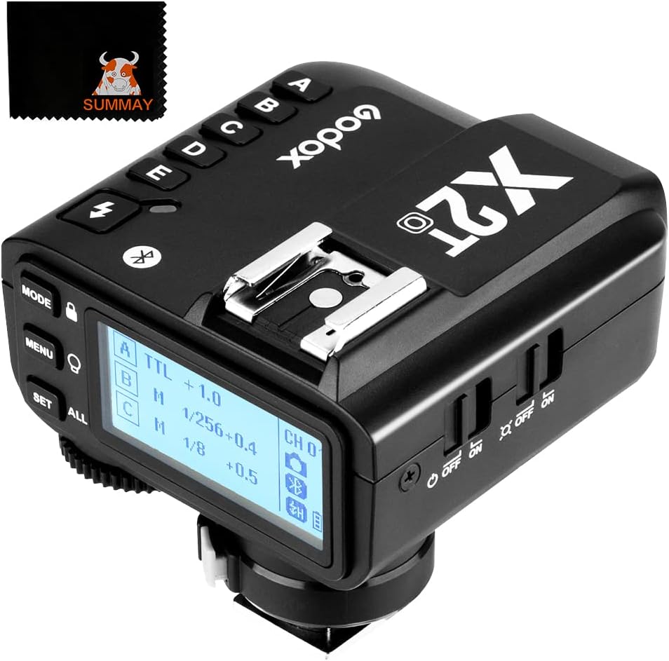 GODOX X2T-O TTL Blitzauslöser Bluetooth Verbindung 1/8000s HSS Neue Hotshoe Sperre für Olympus Panas