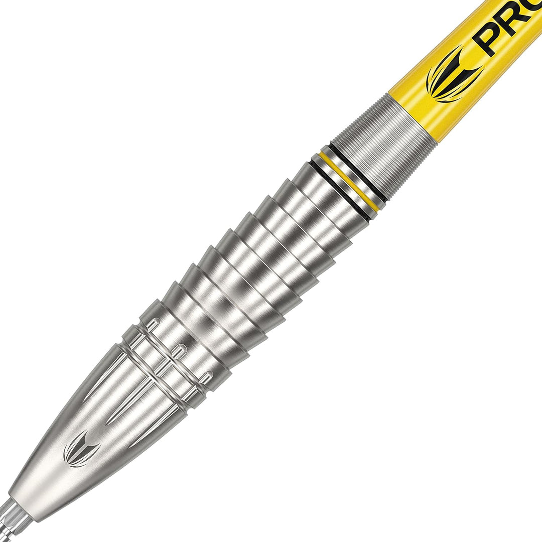 Target Darts Scott Williams 1. Gen. 90% Wolfram Swiss Point Steeldarts-Set Dartpfeile 25G, 25G