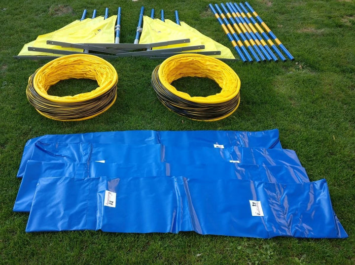 Callieway® Hundesport Agility Set / 6er Kombi Fun & Action Agility Set