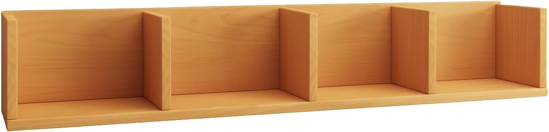 VCM Holzregal hängend/platzsparendes Regal/Masse: H. 15 x B. 97 x T. 17 cm/Elegantes Regal hängend/A