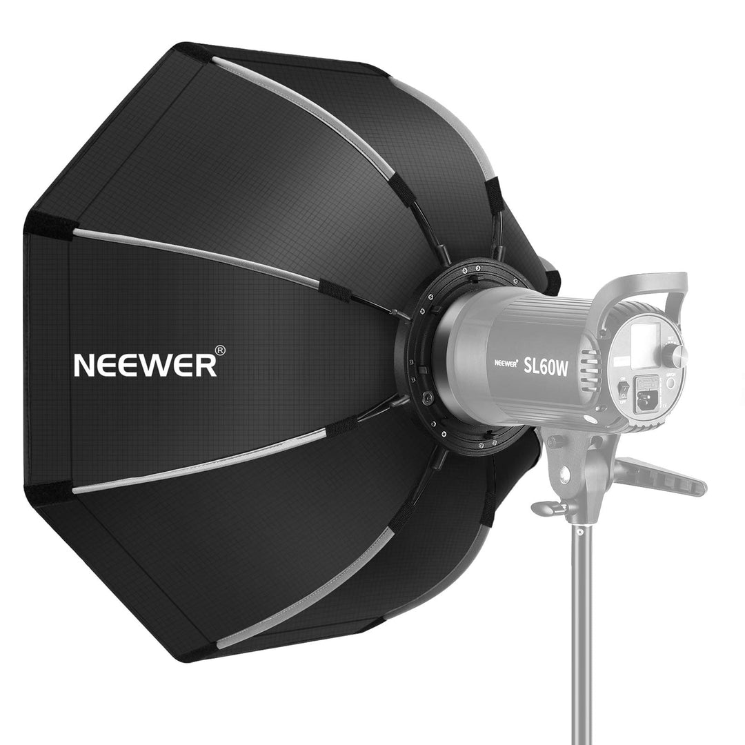 NEEWER 90cm achteckige Softbox mit Schnellspanner, mit Bowens-Halterung, Tragetasche, kompatibel mit