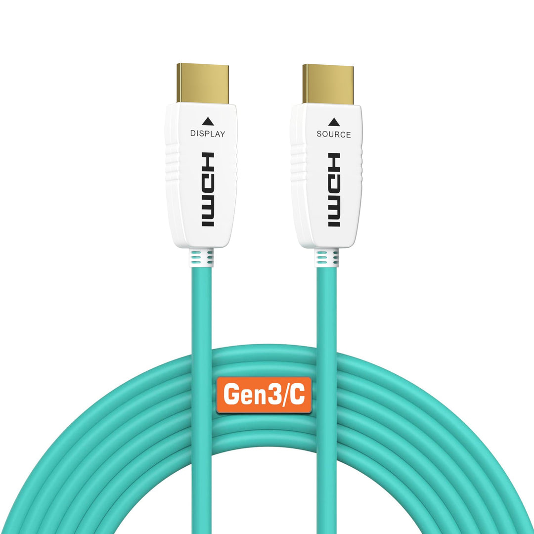RUIPRO 8K HDMI Glasfaserkabel 6M, Optisches HDMI 2.1 48Gbps 8K@60Hz 4K@120Hz Dynamic HDR eARC Dolby