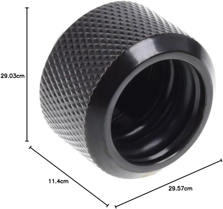 Alphacool 8748643 schwarz Zubehör von Material Kühlung – Zubehör von Material Kühlung (18 mm, 2,1 cm
