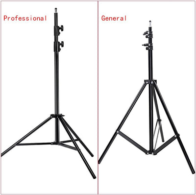 NEEWER PRO 9fuss/260cm Federbelastete Heavy Duty Fotografie Foto Studio Licht Ständer mit 1/4" Schra