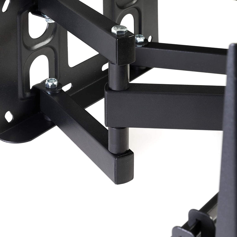 Ribelli® TV Wandhalterung Schwenkbar Neigbar max.VESA 600x400mm für 32 – 84 Zoll, TV Halterung, Flac