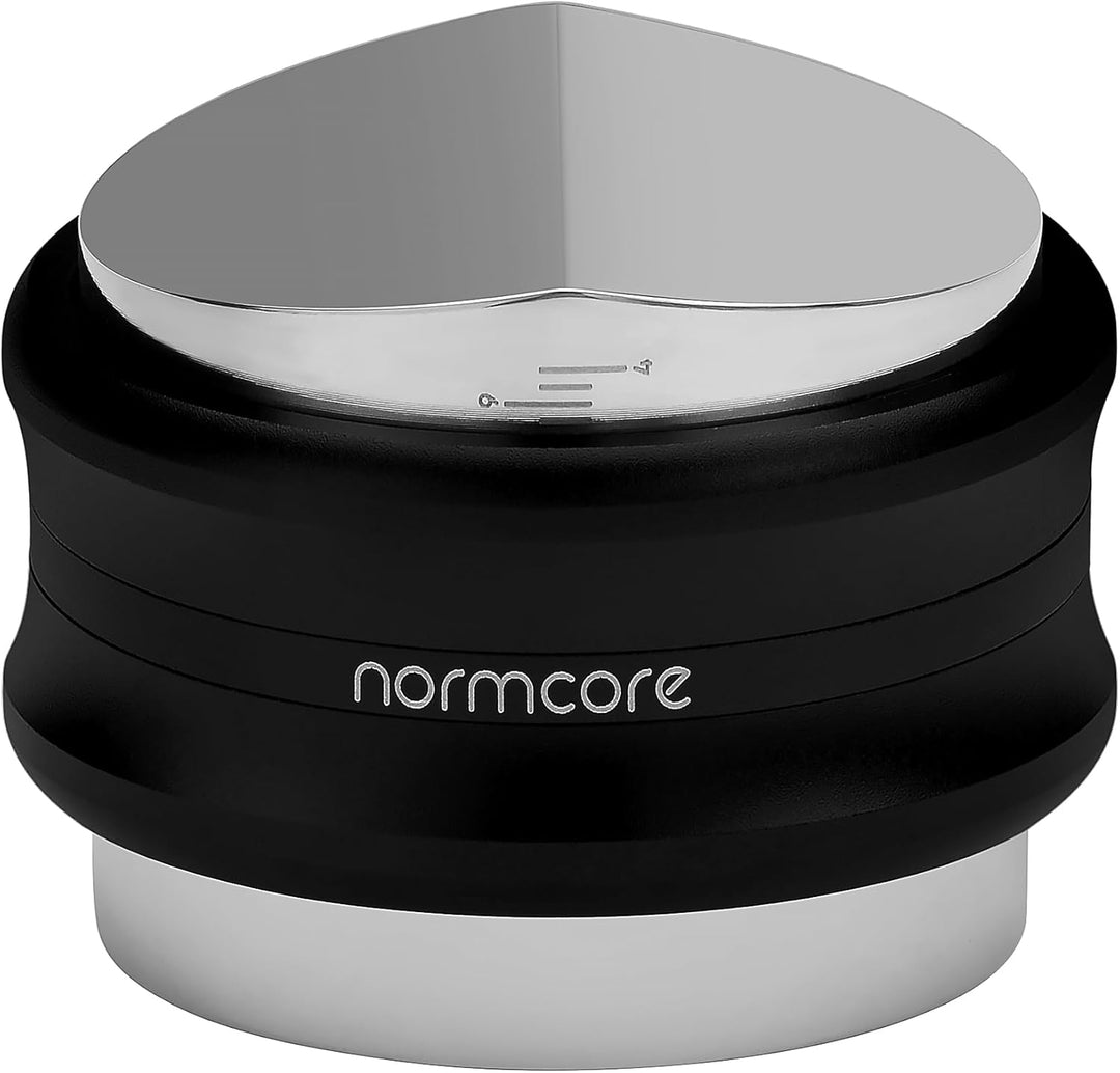 Normcore Kaffee-Verteiler und Tamper mit Doppelkopf-Kaffee-Nivellierer, verstellbarer Tiefen-Nivelli