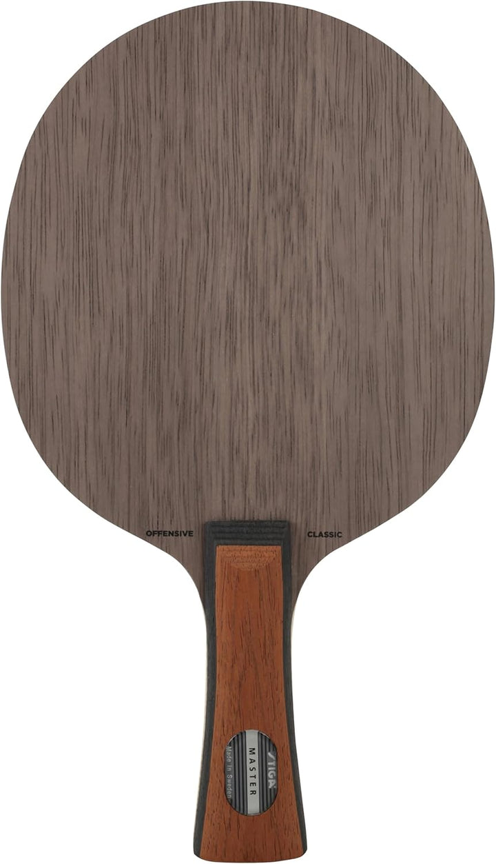 Stiga Unisex – Erwachsene Offensive Classic Table Tennis Blade Master Konkav Wood, Master Konkav Woo