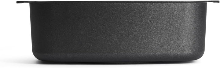 Woll Eco Logic QXR Bräter inklusive Glasdeckel - Induktiv -, 31 cm x 26 cm, 11 cm hoch, 7.5 Liter -