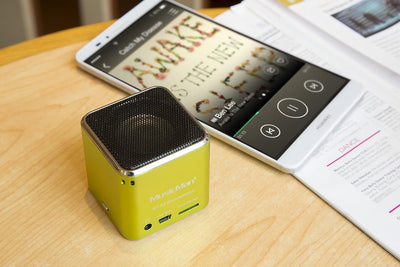 MusicMan mini Wireless Soundstation BT-X2 (MP3 Player, Bluetooth) grün Musicman BT-X2 Single Grün, M
