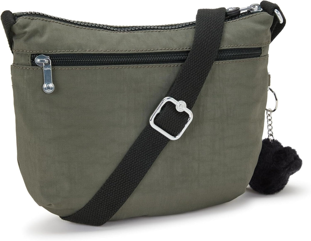 Kipling Damen Arto Crossbody, Green Moss, 25x21x3 centimeters (B x H T) EU, Green Moss