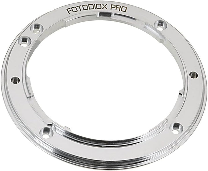 Fotodiox Pro Tough E-Mount - Silver - Light Tight Replacement Lens Mount for Sony E-Mount Cameras