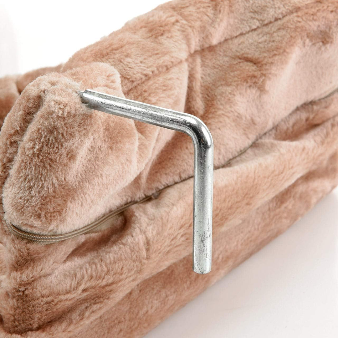 CanadianCat Company | Kuschelbett für Heizkörper | beige | 48 x 30 x 36 cm | mit verstellbaren Bügel