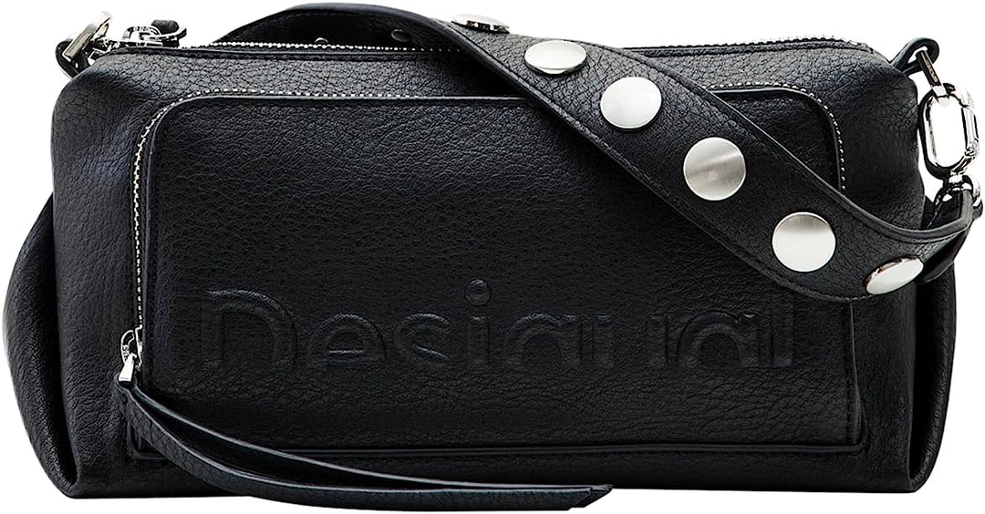 Desigual Damen BOLS_Half Logo Urus Schwarz, Schwarz