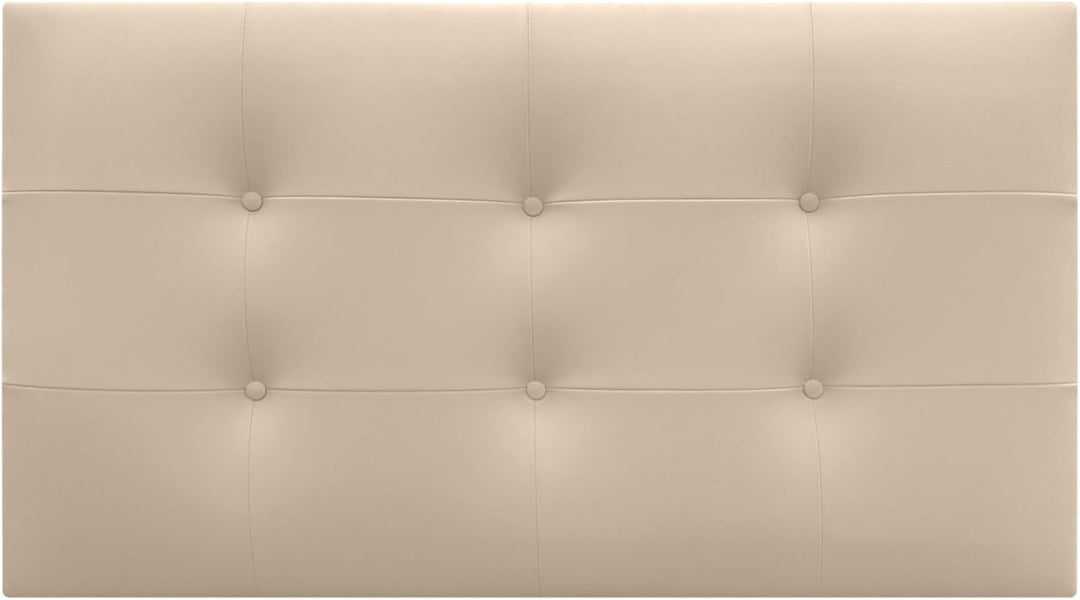 DHOME Kopfteil, gepolstertes Bett Kopfteil 8cm dick. Gepolstertes Kopfteil ACUALINE Stoff und Kunstl