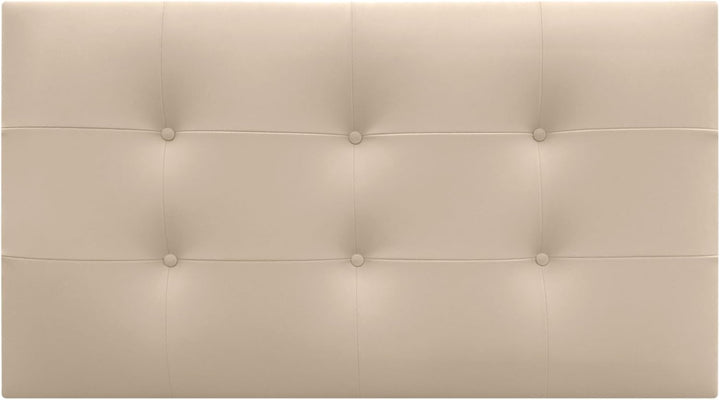 DHOME Kopfteil, gepolstertes Bett Kopfteil 8cm dick. Gepolstertes Kopfteil ACUALINE Stoff und Kunstl