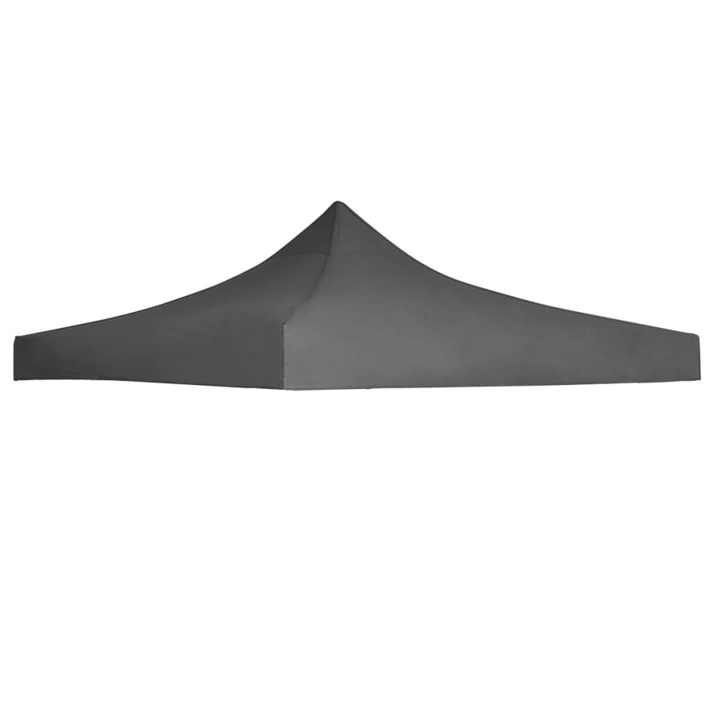 vidaXL Ersatzdach 3x3 m Anthrazit Dach Abdeckung Plane Partyzelt Pavillondach 3 x 3 m Anthrazit, 3 x
