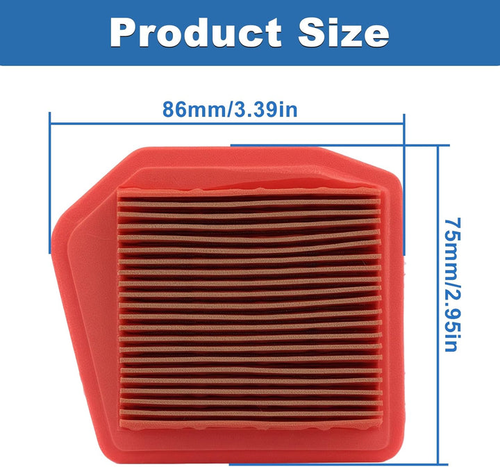 AUMEL 2 Stück Luftfilter für Stihl FS240C FS260C FS360C FS410C FS460C FS460RC Motorsense 41471410300