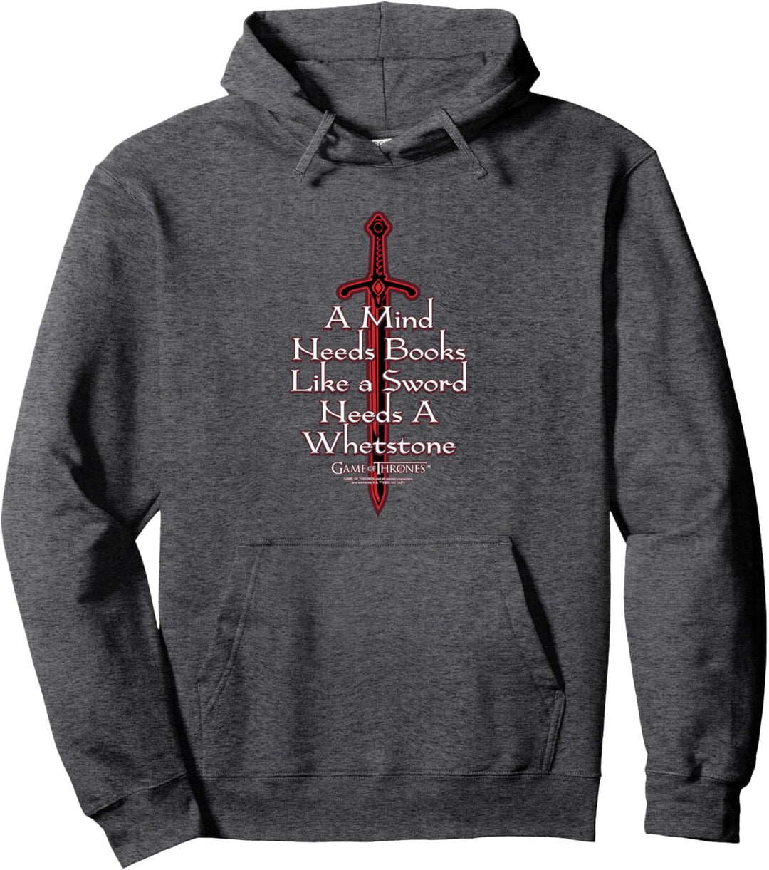 Game of Thrones The Mind Needs a Book Pullover Hoodie