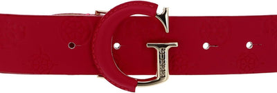 GUESS Geva Adjustable Belt W95 Magenta Logo - kürzbar