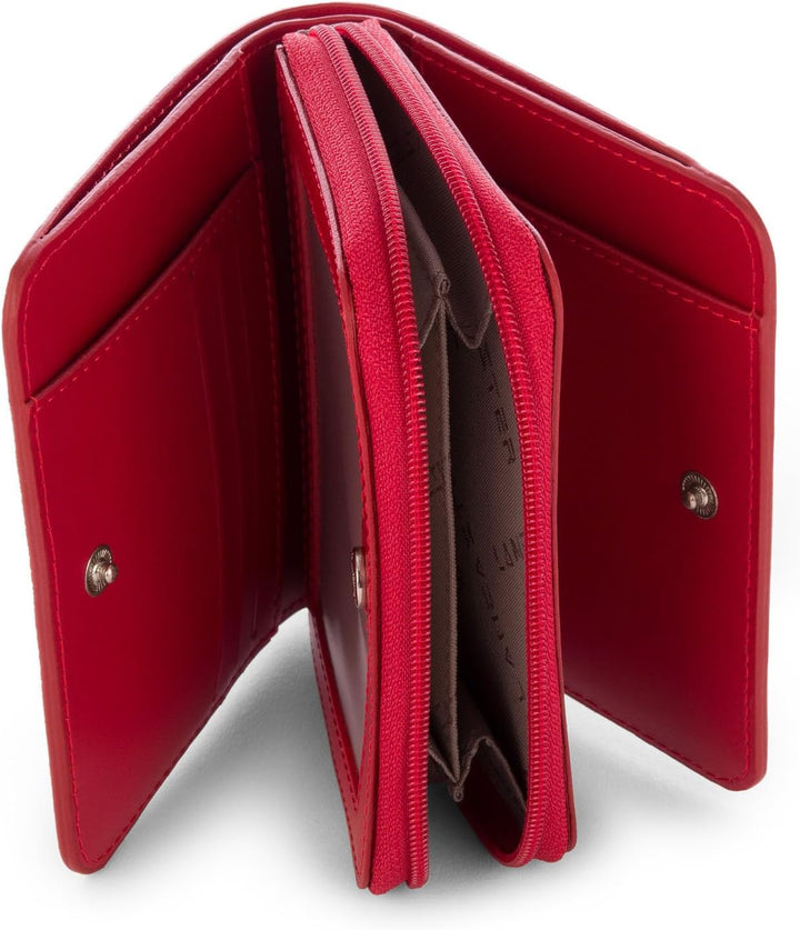 Lancaster Smooth, Unisex-Erwachsene Reisezubehör- Brieftasche, Rouge,