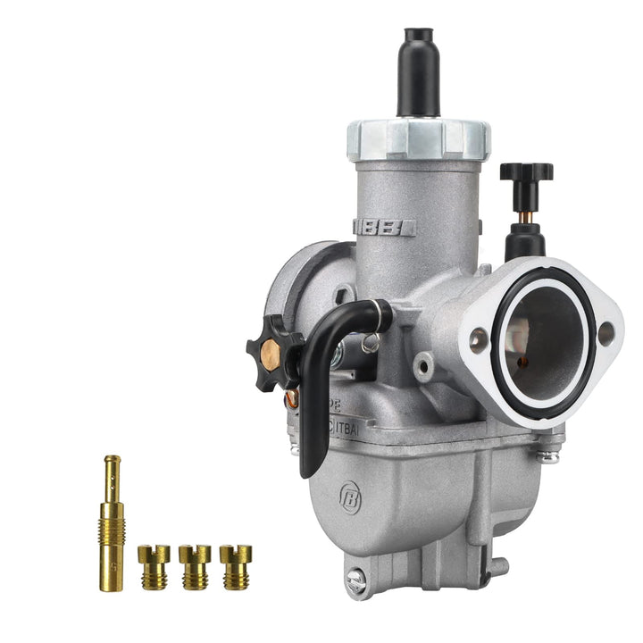 NIBBI PE28mm Vergaser für 200cc-250cc Flansch Motorrad Motor Vergaser mit Carb Jets PE-Flansch-28mm,