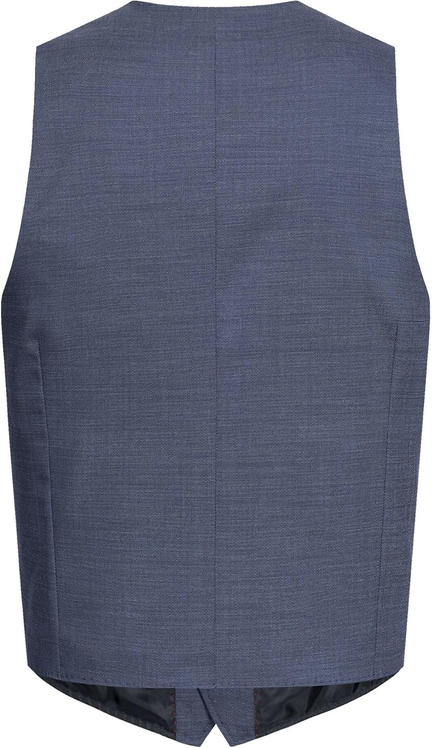 GREIFF Grösse 50 Corporate Wear Modern with 37.5 Herren Weste Regular Fit Schwarz Pinpoint Modell 16