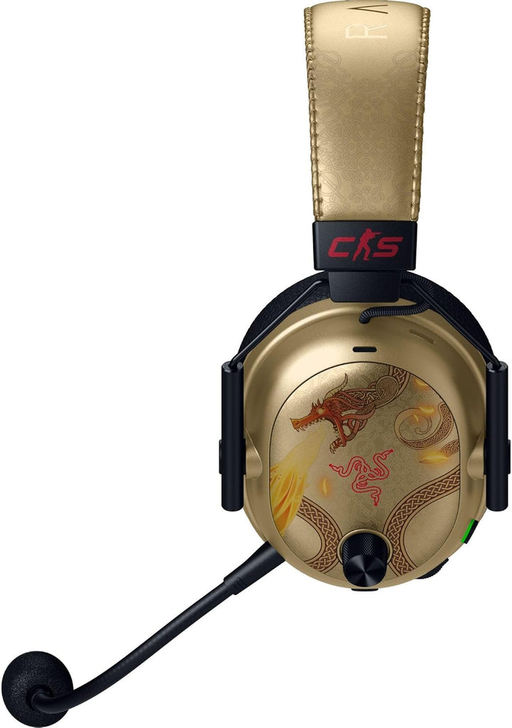 Razer BlackShark V3 Pro CS2 - Kabelloses E-Sport-Headset mit Geräuschunterdrückung - 50mm Audio Trei