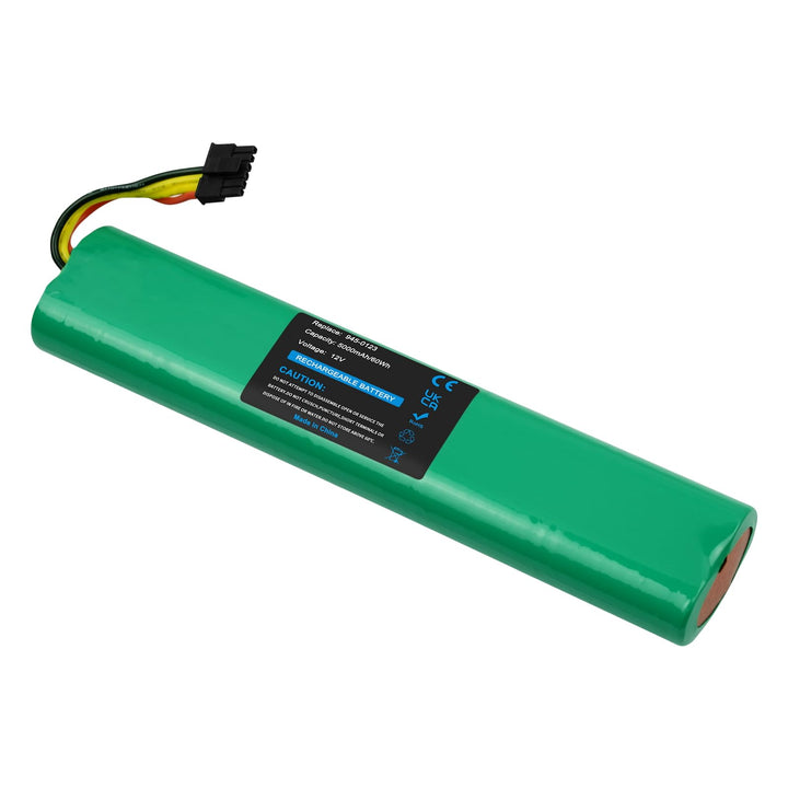 12V 5000mAh NI-MH Ersatzakku für Neato BV Basic, Botvac D70, D75, D80, D85, D7500, D8000, D8500, 70,