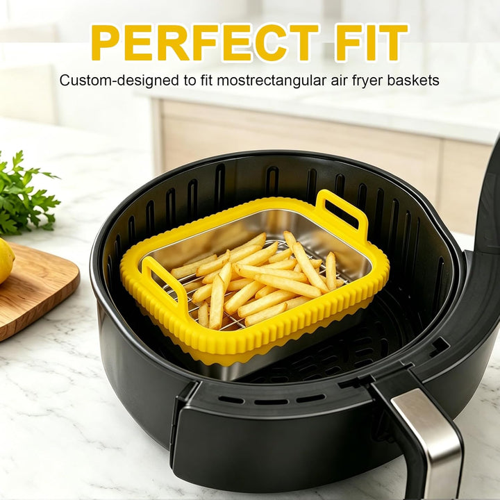 Auflaufform Airfryer für COSORI Heissluftfritteuse 2 Kammern/Ninja Heissluftfritteuse AF400EU/DZ400E