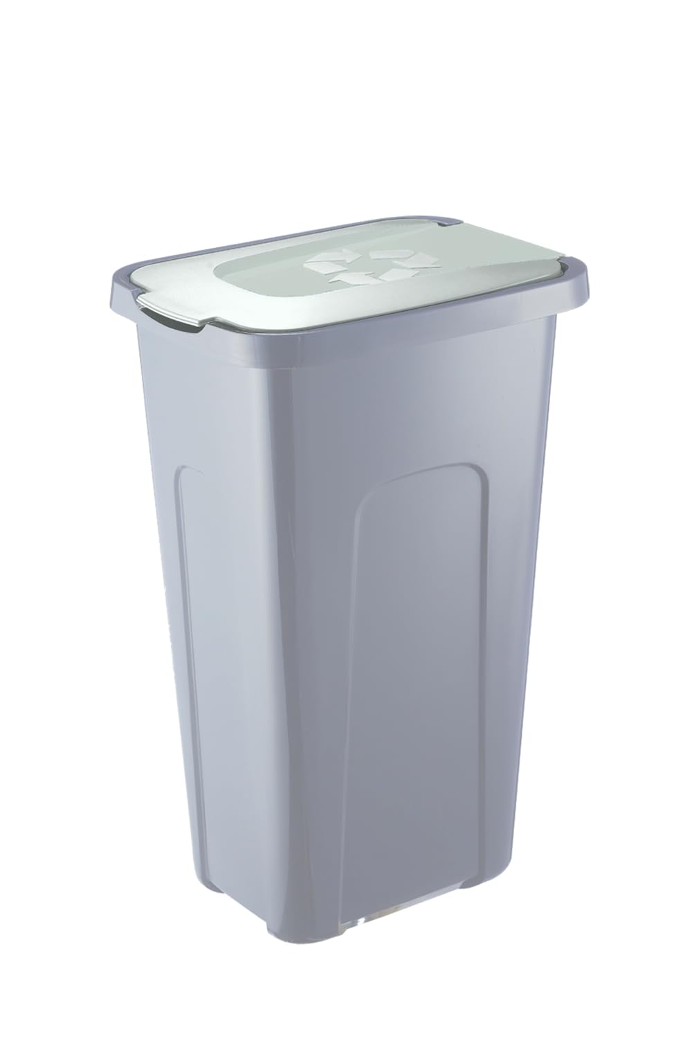 PAFEN Grosser Mülleimer 30l mit Deckel – Abfallbehälter 550 x 275 x 370mm - Abfalleimer für Trennen