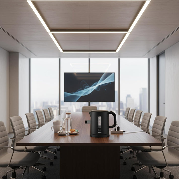 Sieberg Wasserkocher Klein 1 Liter - Kompakt & Leicht Reisewasserkocher 1100 Watt, kleiner für Campi