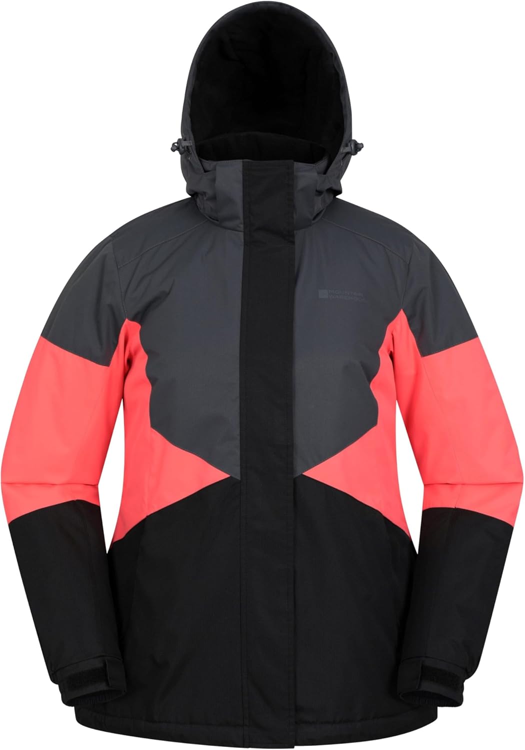 Mountain Warehouse Damenskijacke und -hosenset – Wattierte Isolierung, Schneefang, Reissverschlussta