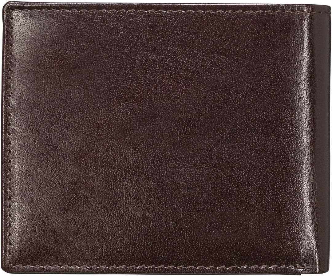 Portemonnaie Geldbörse Herren Red Baron Braun Echt Leder RB-WT-006-04