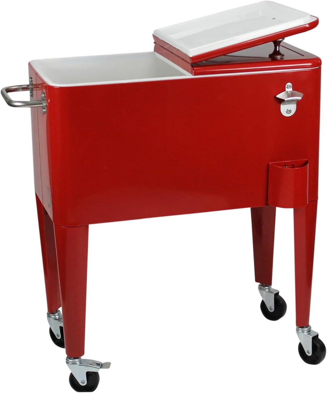 Kailua Cooler - Kühlbox, Kühlwagen, Getränkekühler Rot, Rot