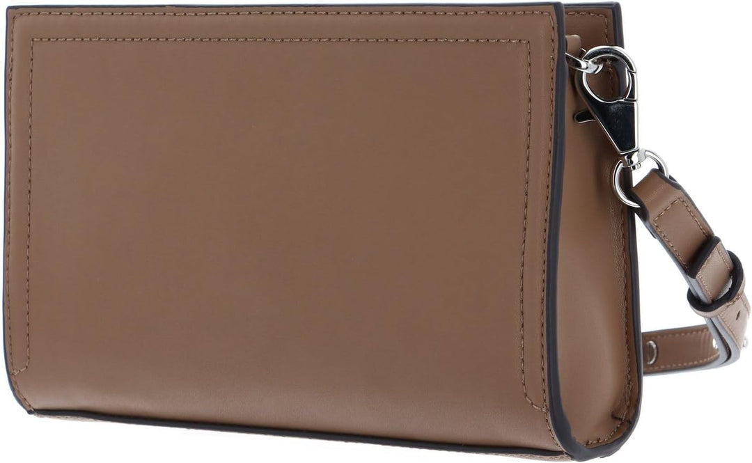 Calvin Klein Minimal Hardware Crossbody Bag Safari Canvas