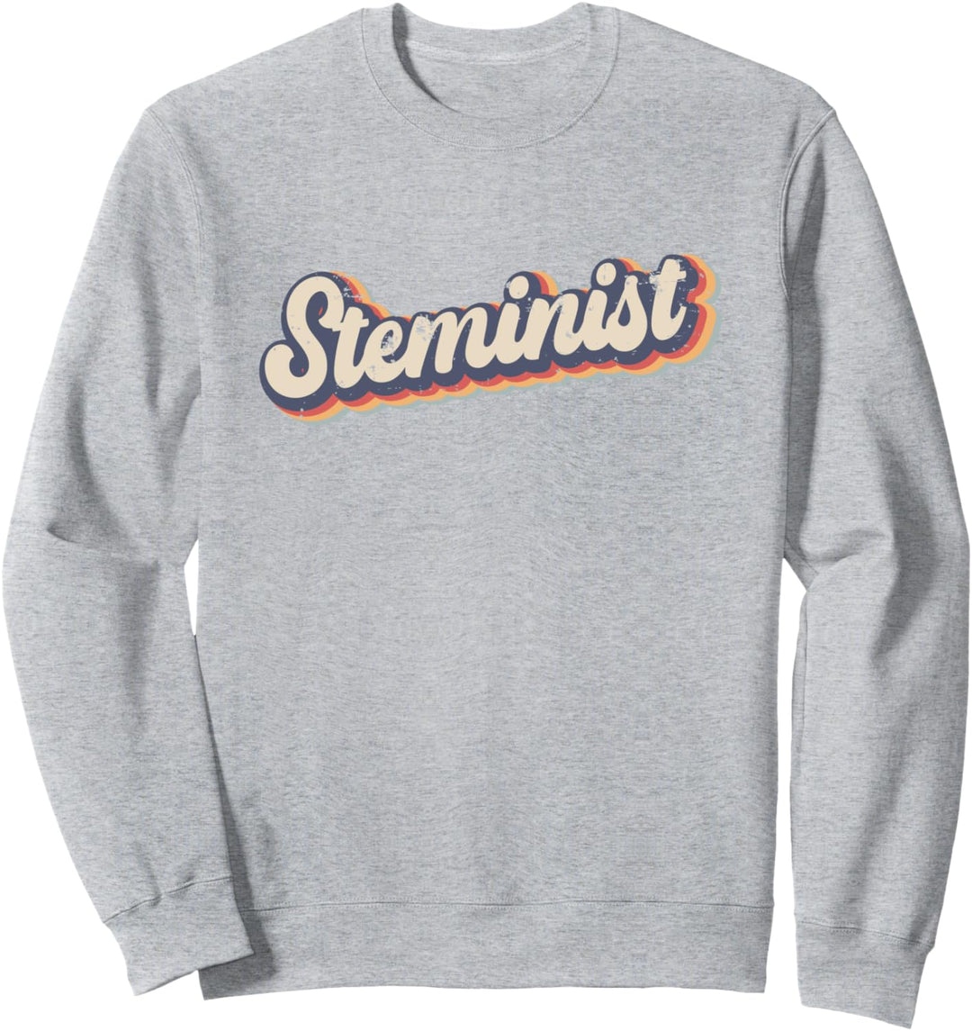 Steminist Vintage Rainbow Sweatshirt