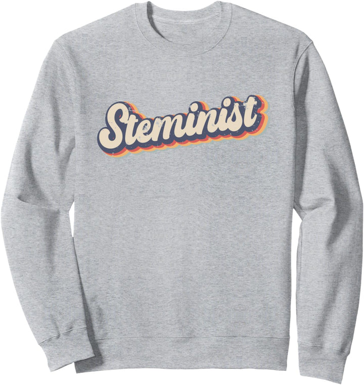 Steminist Vintage Rainbow Sweatshirt