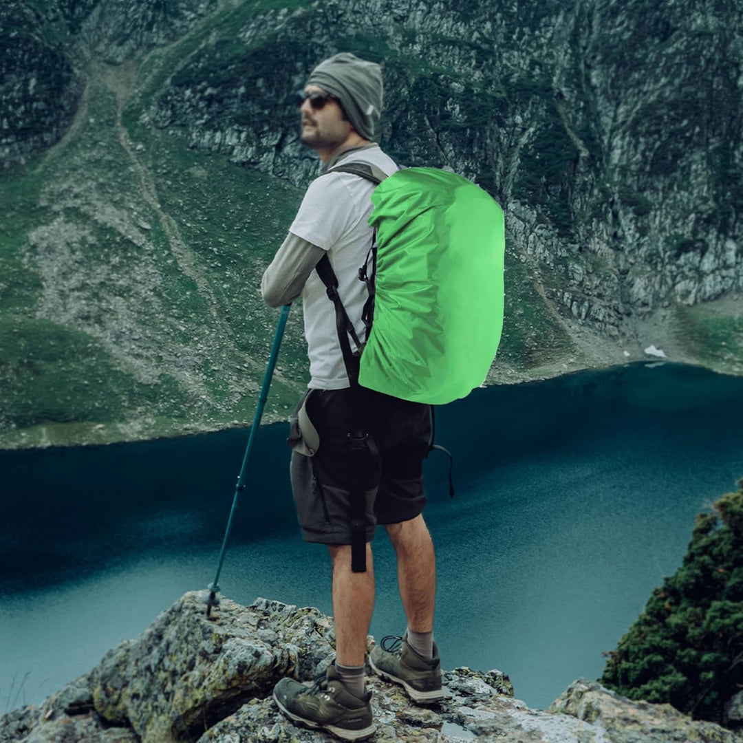 Alephnull Regenschutz Rucksack Regenschutz Schulranzen 30L-100L Regenhülle Rucksack wasserdichte Ruc