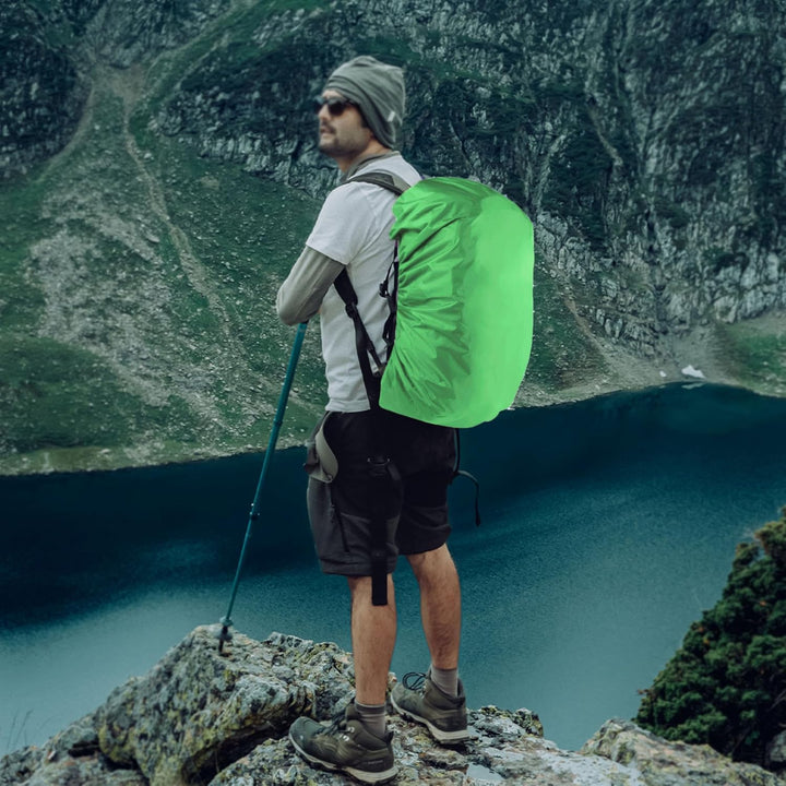 Alephnull Regenschutz Rucksack Regenschutz Schulranzen 30L-100L Regenhülle Rucksack wasserdichte Ruc